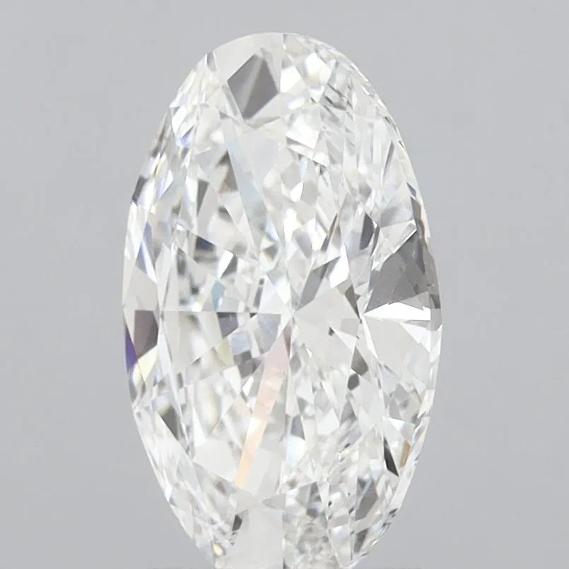 2.50ct Oval Lab Grown Diamond (Colour F, Clarity VVS2, IGI Certified)