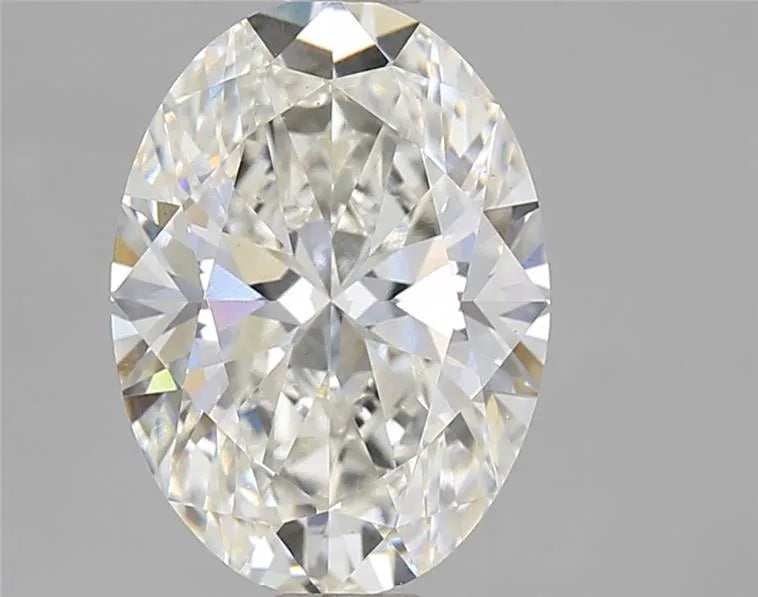 2.50ct Oval Lab Grown Diamond (Colour G, Clarity VS1, IGI Certified)