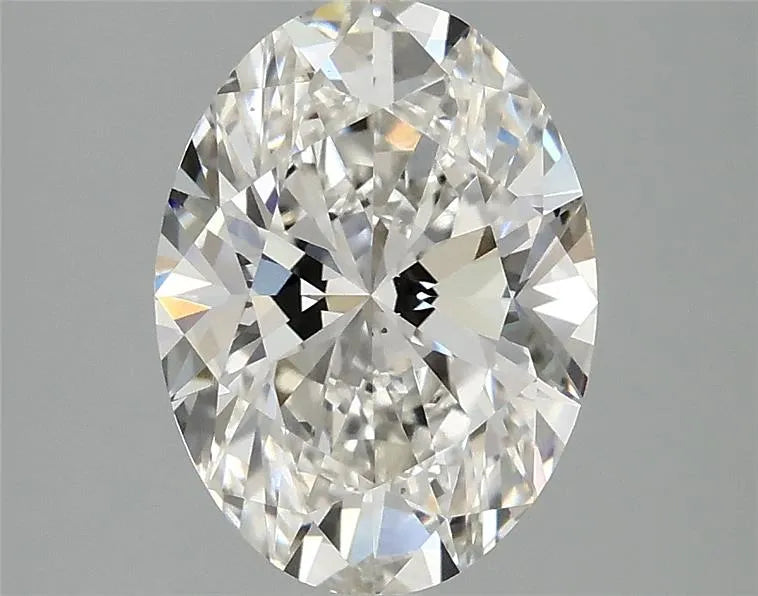 2.50ct Oval Lab Grown Diamond (Colour G, Clarity VS2, IGI Certified)