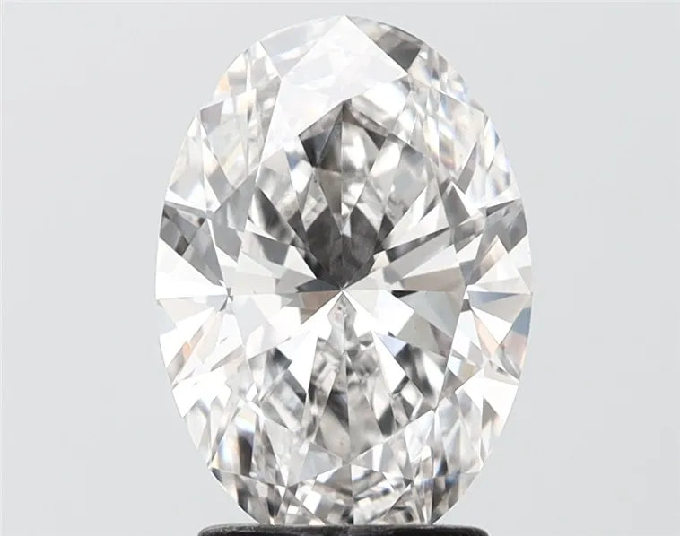 2.50ct Oval Lab Grown Diamond (Colour G, Clarity VS2, IGI Certified)