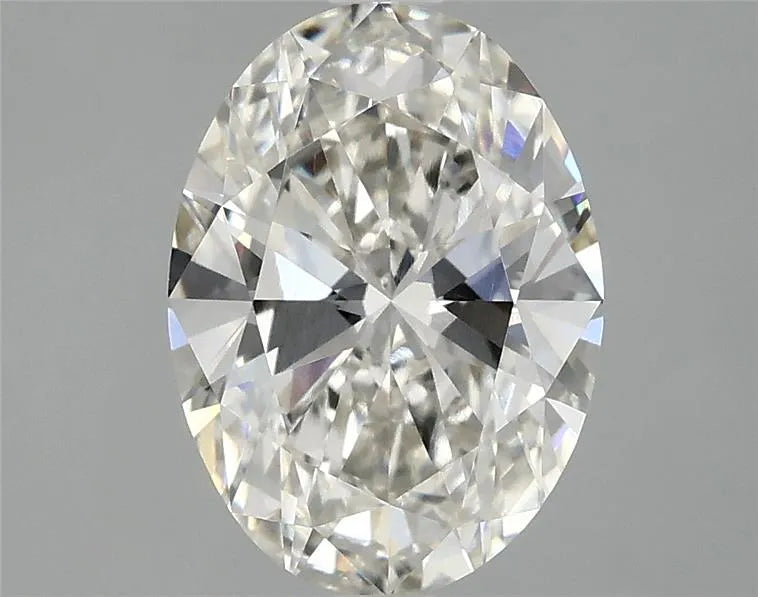 2.50ct Oval Lab Grown Diamond (Colour G, Clarity VVS2, IGI Certified)