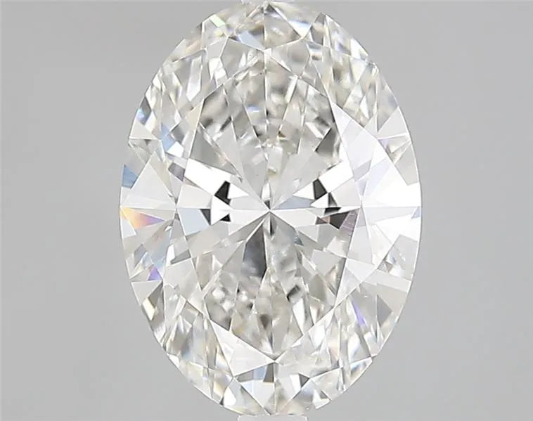 2.50ct Oval Lab Grown Diamond (Colour H, Clarity VS1, IGI Certified)