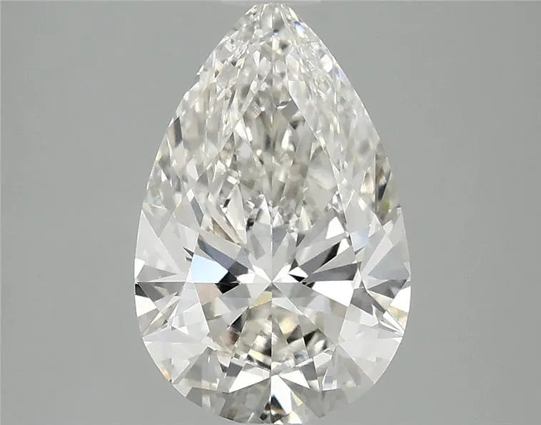2.50ct Pear Lab Grown Diamond (Colour G, Clarity VVS2, IGI Certified)
