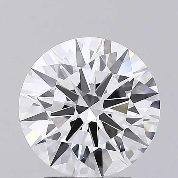 2.50ct Round Lab Grown Diamond (Colour D, Clarity FL, Cut ID, IGI Certified)