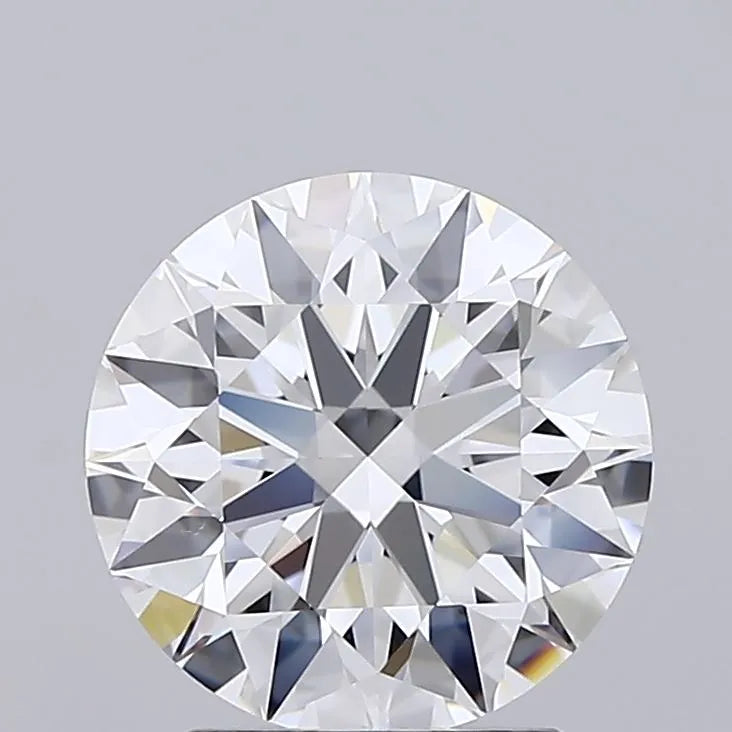2.50ct Round Lab Grown Diamond (Colour D, Clarity IF, Cut ID, IGI Certified)