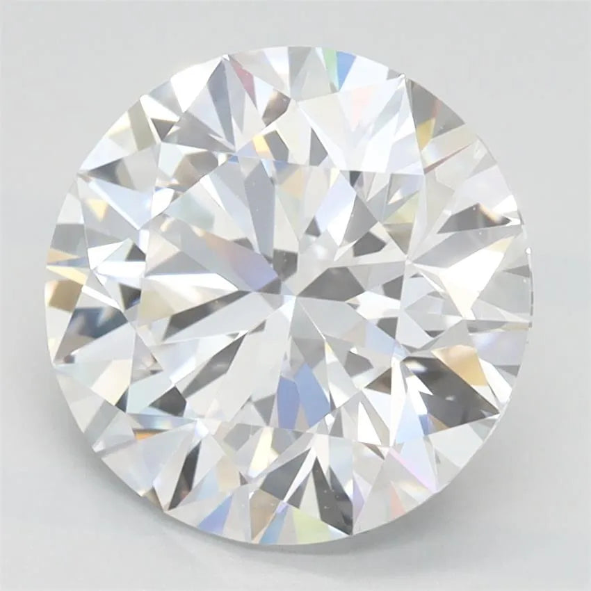 2.50ct Round Lab Grown Diamond (Colour D, Clarity IF, Cut ID, IGI Certified)
