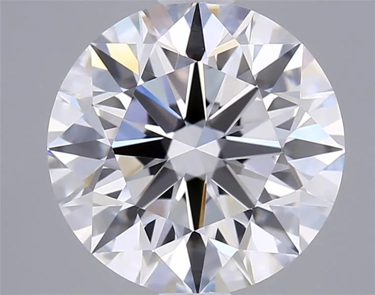 2.50ct Round Lab Grown Diamond (Colour D, Clarity IF, Cut ID, IGI Certified)