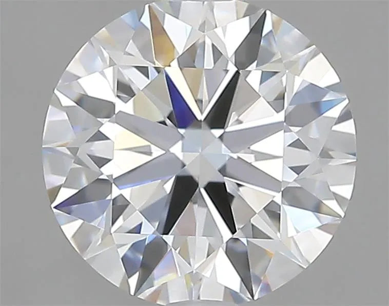2.50ct Round Lab Grown Diamond (Colour D, Clarity IF, Cut ID, IGI Certified)