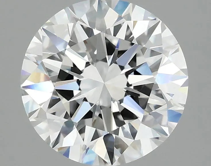 2.50ct Round Lab Grown Diamond (Colour D, Clarity VVS2, Cut EX, IGI Certified)