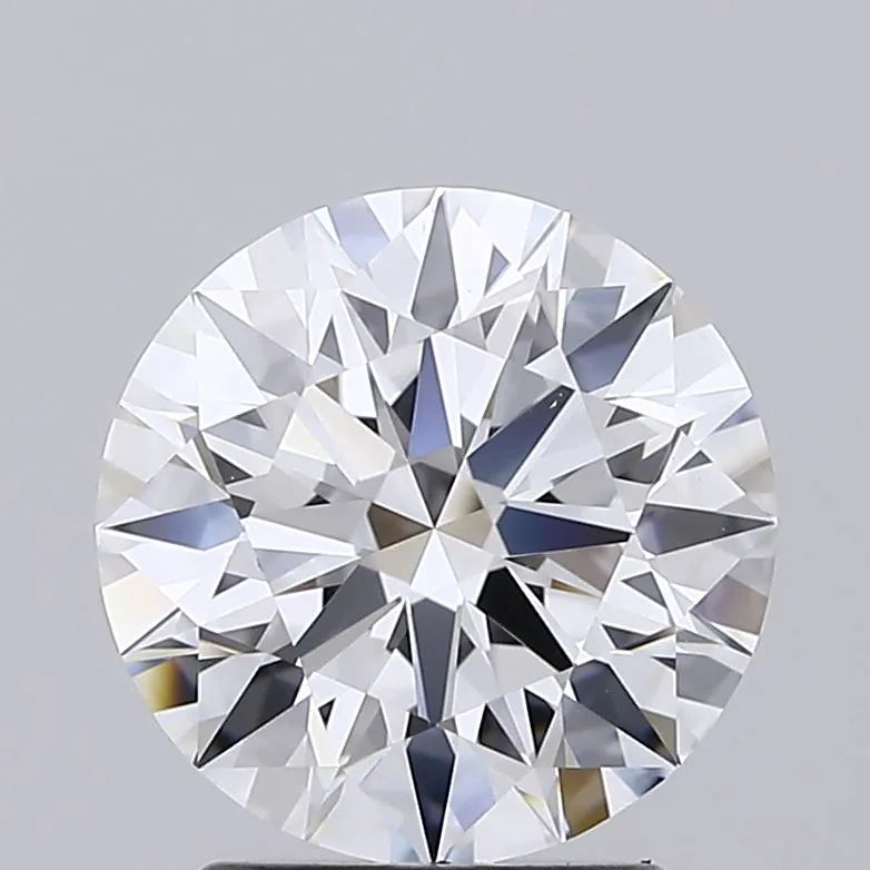 2.50ct Round Lab Grown Diamond (Colour E, Clarity VVS1, Cut ID, IGI Certified)