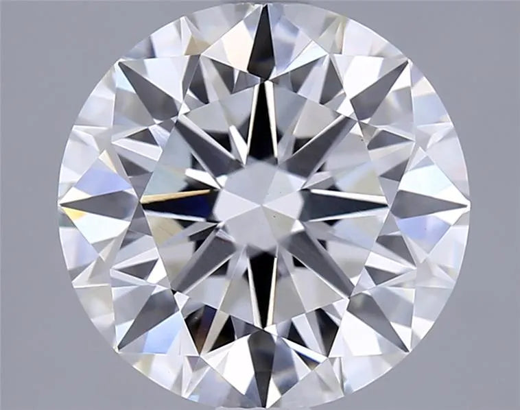 2.50ct Round Lab Grown Diamond (Colour F, Clarity VVS2, Cut ID, IGI Certified)