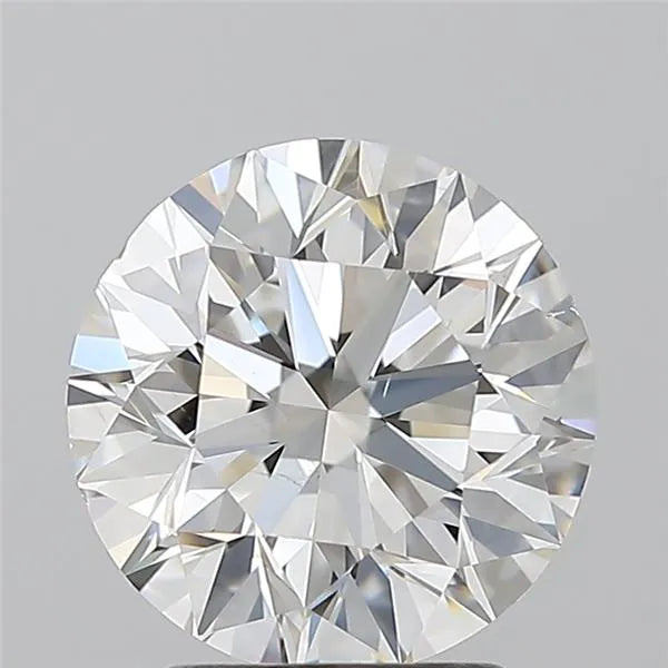 2.50ct Round Natural Diamond (Colour F, Clarity SI1, Cut EX, GIA Certified)
