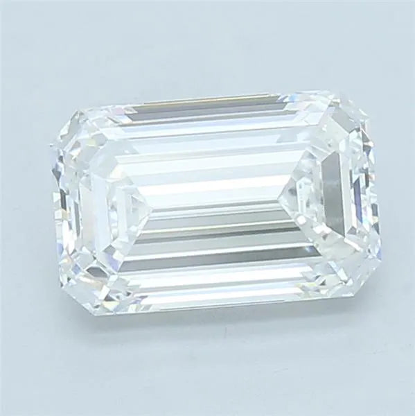 2.51ct Emerald Lab Grown Diamond (Colour D, Clarity VVS1, IGI Certified)
