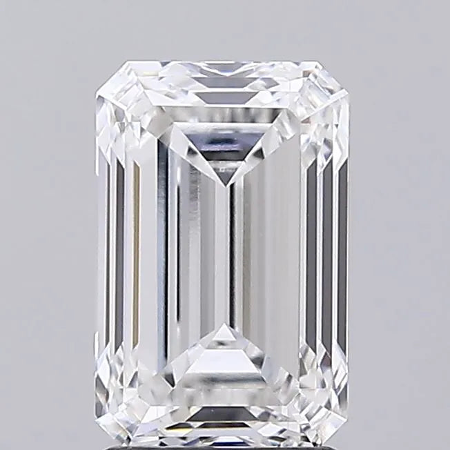 2.51ct Emerald Lab Grown Diamond (Colour F, Clarity VVS1, IGI Certified)