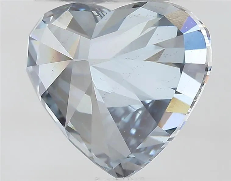 2.51ct Heart Lab Grown Diamond (Colour Fancy Intense Blue, Clarity VS2, IGI Certified)
