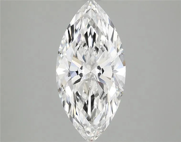 2.51ct Marquise Lab Grown Diamond (Colour E, Clarity VVS2, IGI Certified)