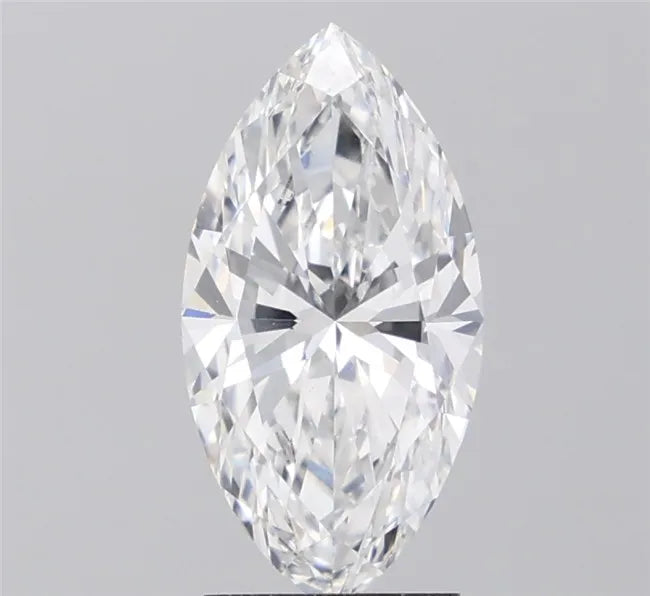 2.51ct Marquise Lab Grown Diamond (Colour F, Clarity VVS2, IGI Certified)