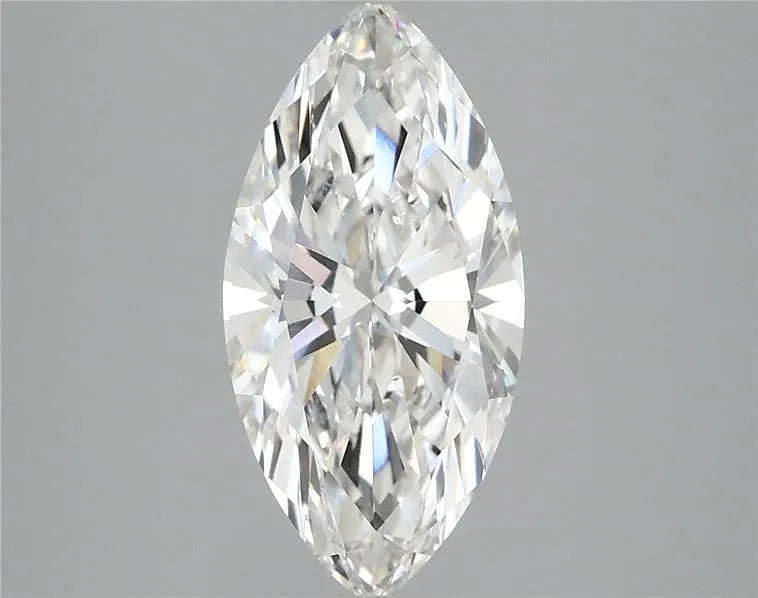 2.51ct Marquise Lab Grown Diamond (Colour F, Clarity VVS2, IGI Certified)
