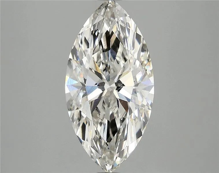2.51ct Marquise Lab Grown Diamond (Colour H, Clarity VVS2, IGI Certified)