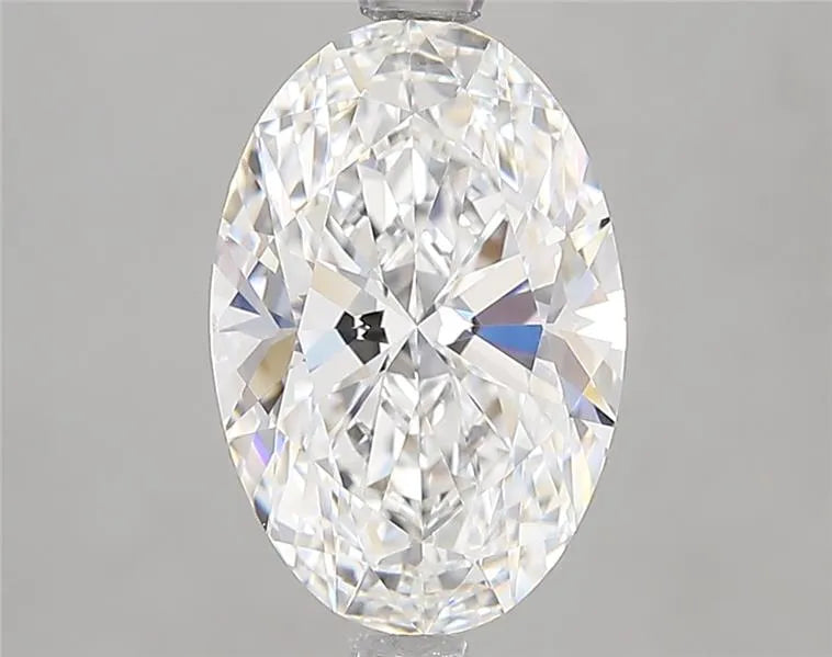 2.51ct Oval Lab Grown Diamond (Colour D, Clarity IF, IGI Certified)