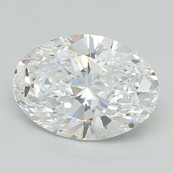 2.51ct Oval Lab Grown Diamond (Colour D, Clarity VVS1, IGI Certified)