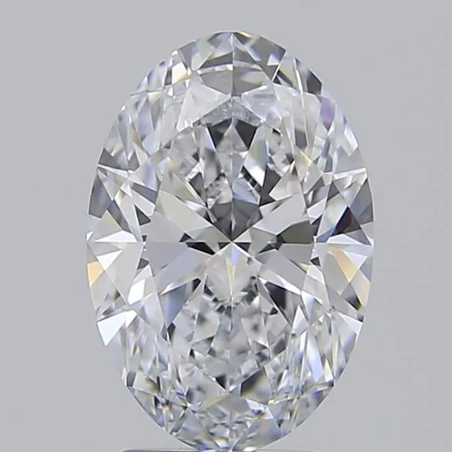 2.51ct Oval Lab Grown Diamond (Colour E, Clarity IF, IGI Certified)