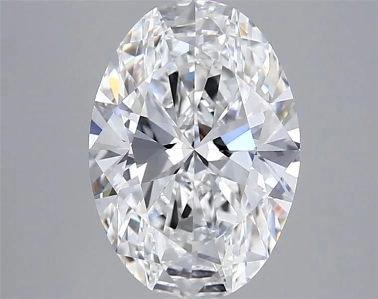 2.51ct Oval Lab Grown Diamond (Colour E, Clarity VVS1, IGI Certified)