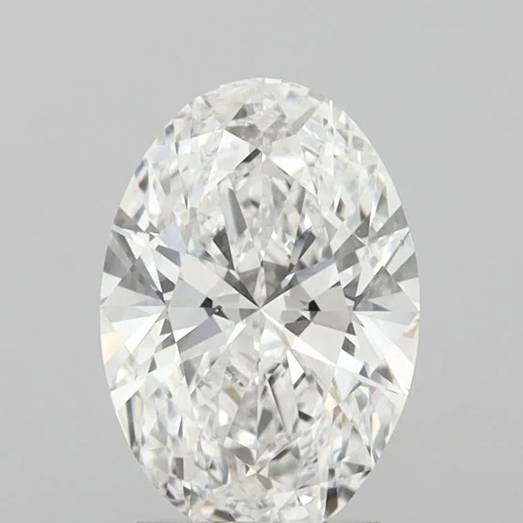 2.51ct Oval Lab Grown Diamond (Colour E, Clarity VVS2, IGI Certified)