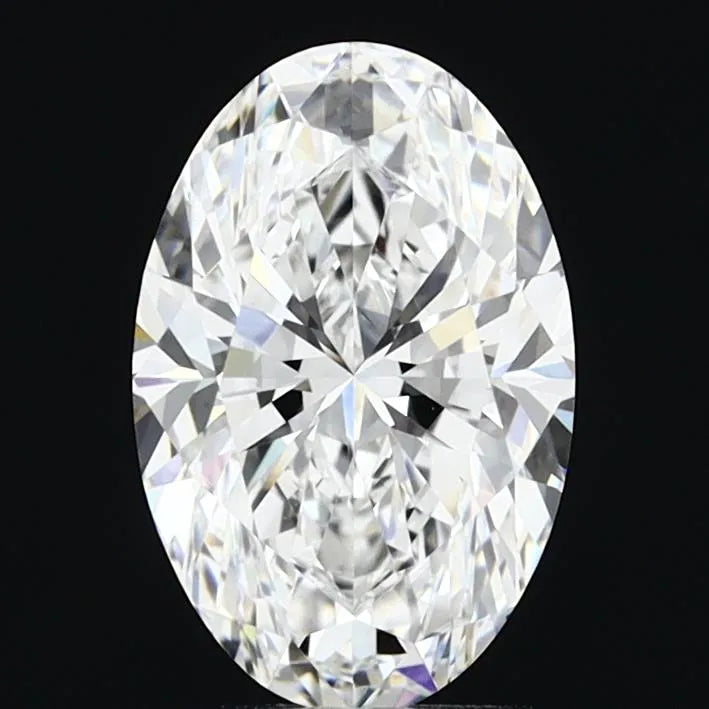2.51ct Oval Lab Grown Diamond (Colour E, Clarity VVS2, IGI Certified)