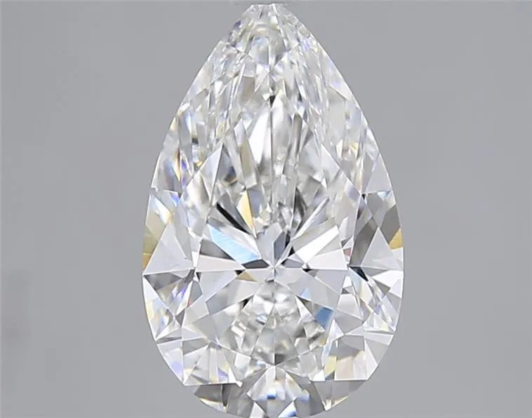 2.51ct Pear Lab Grown Diamond (Colour E, Clarity VVS2, IGI Certified)