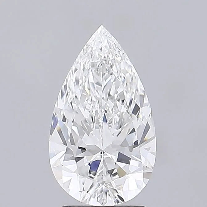 2.51ct Pear Lab Grown Diamond (Colour E, Clarity VVS2, IGI Certified)