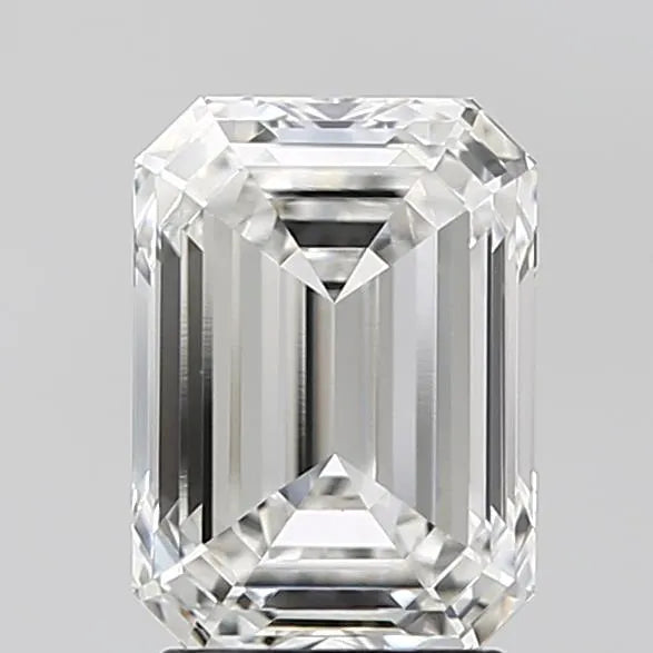 2.52ct Emerald Lab Grown Diamond (Colour F, Clarity VVS1, IGI Certified)