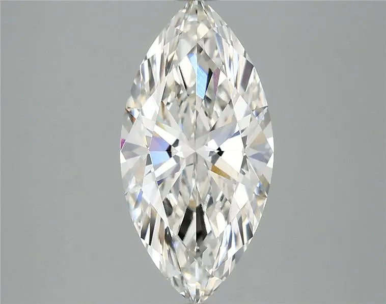 2.52ct Marquise Lab Grown Diamond (Colour G, Clarity VVS2, IGI Certified)