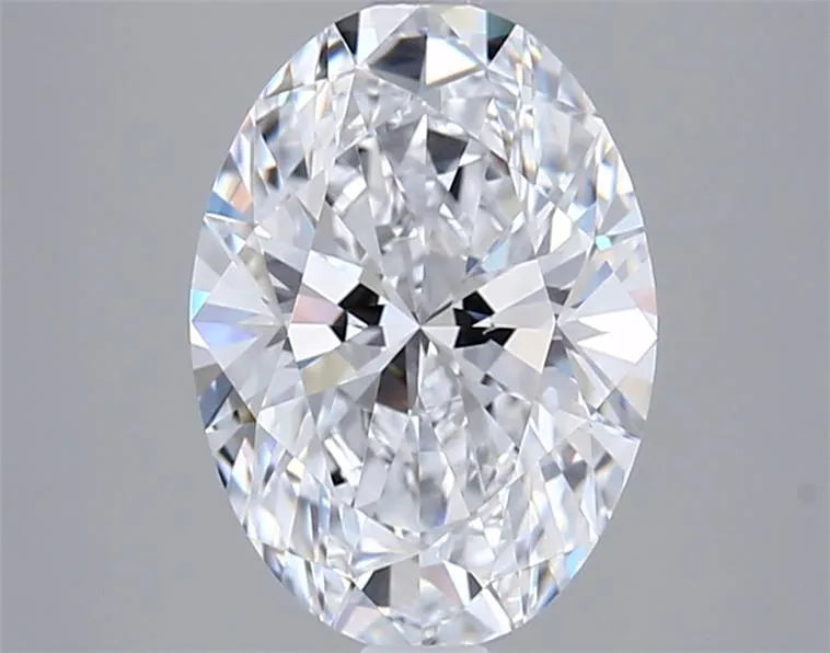 2.52ct Oval Lab Grown Diamond (Colour D, Clarity VVS2, IGI Certified)