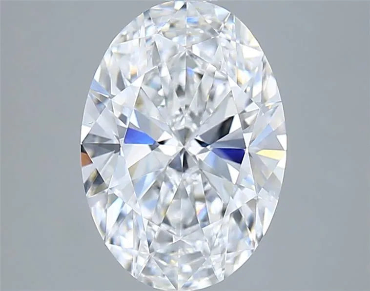 2.52ct Oval Lab Grown Diamond (Colour D, Clarity VVS2, IGI Certified)