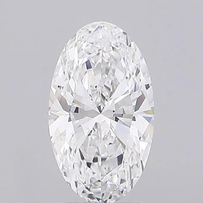 2.52ct Oval Lab Grown Diamond (Colour E, Clarity VVS1, IGI Certified)
