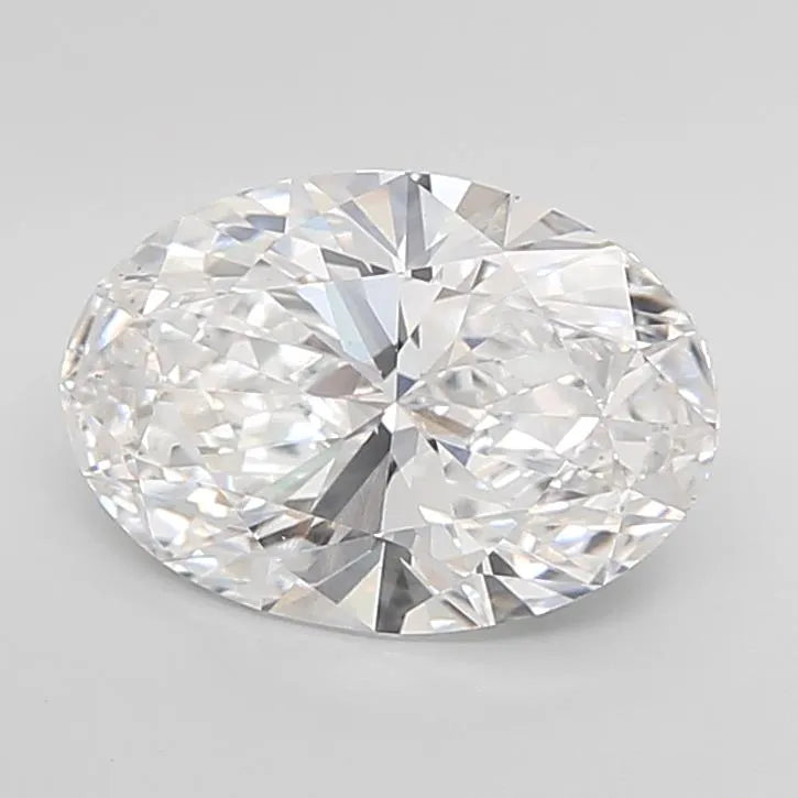 2.52ct Oval Lab Grown Diamond (Colour E, Clarity VVS2, IGI Certified)