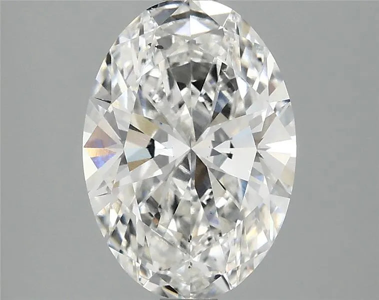 2.52ct Oval Lab Grown Diamond (Colour F, Clarity SI1, IGI Certified)
