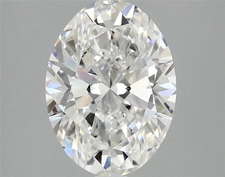 2.52ct Oval Lab Grown Diamond (Colour F, Clarity VS2, IGI Certified)