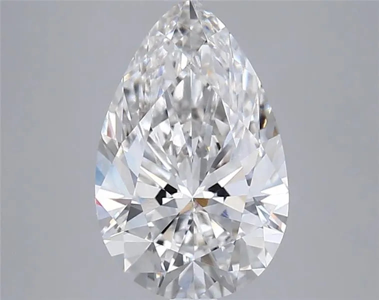 2.52ct Pear Lab Grown Diamond (Colour F, Clarity VVS2, IGI Certified)