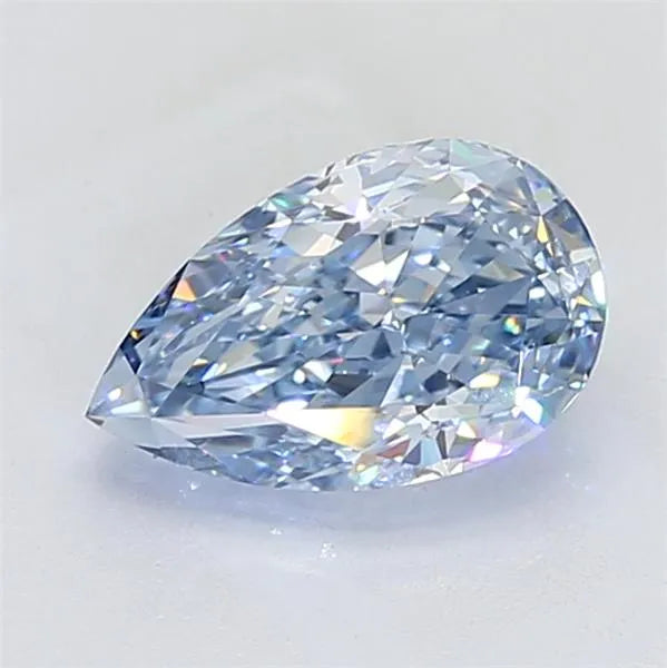 2.52ct Pear Lab Grown Diamond (Colour Fancy Intense Blue, Clarity VVS2, IGI Certified)