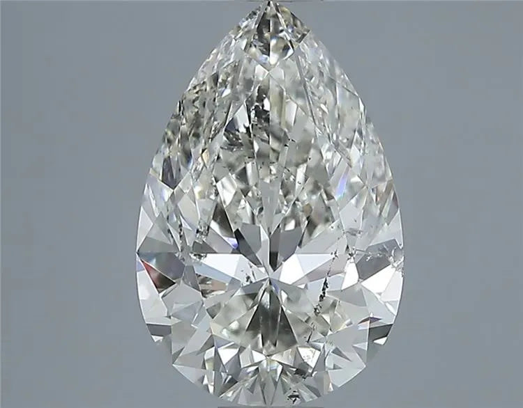 2.52ct Pear Natural Diamond (Colour I, Clarity SI2, Cut VG, IGI Certified)
