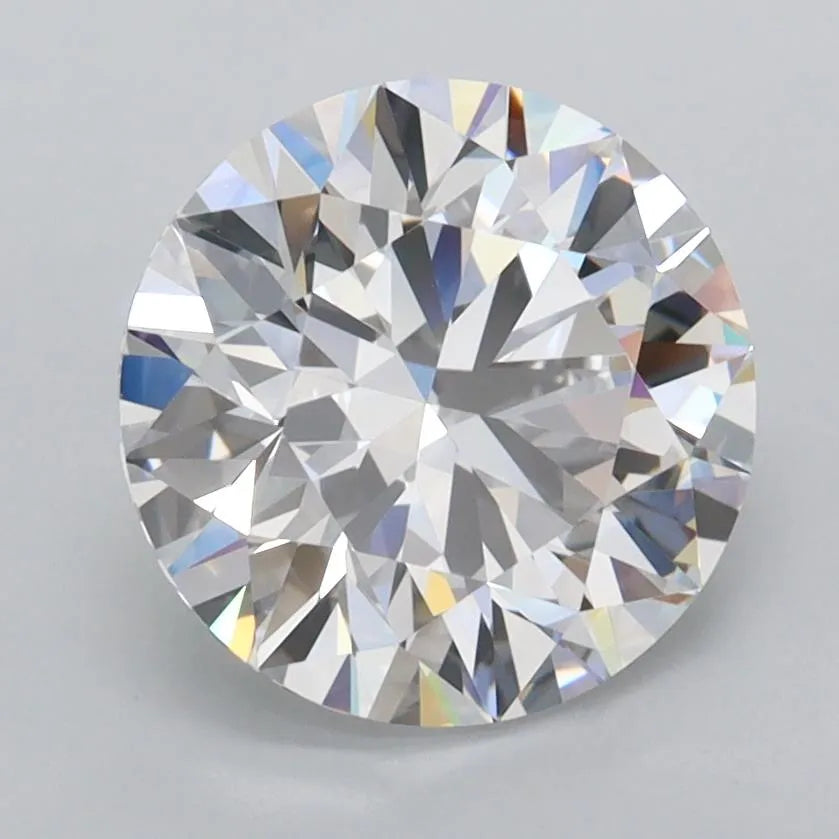2.52ct Round Lab Grown Diamond (Colour D, Clarity FL, Cut ID, IGI Certified)