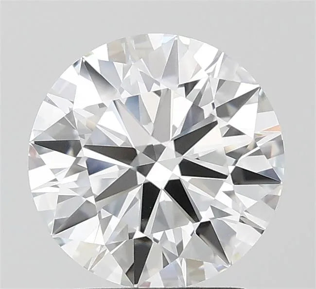 2.52ct Round Lab Grown Diamond (Colour F, Clarity IF, Cut ID, IGI Certified)