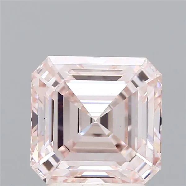 2.53ct Asscher Lab Grown Diamond (Colour Fancy Light Pink, Clarity VS1, IGI Certified)