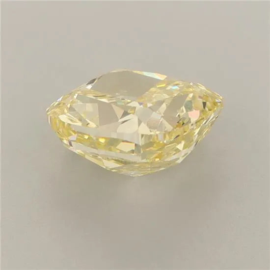 2.53ct Cushion brilliant Lab Grown Diamond (Colour Fancy Vivid Yellow, Clarity VS1, IGI Certified)