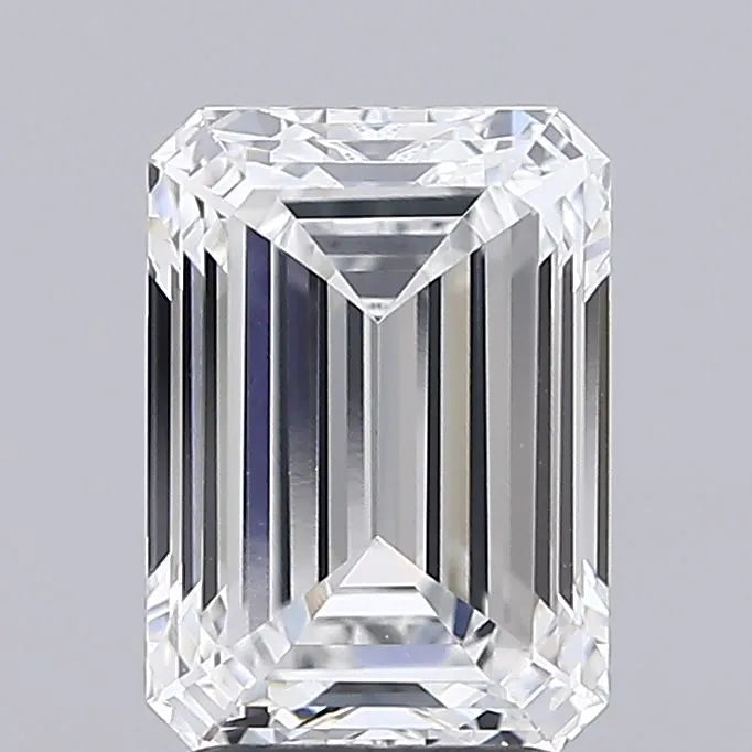 2.53ct Emerald Lab Grown Diamond (Colour E, Clarity VVS1, IGI Certified)