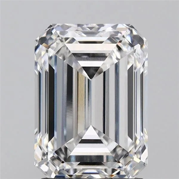 2.53ct Emerald Lab Grown Diamond (Colour E, Clarity VVS2, GIA Certified)