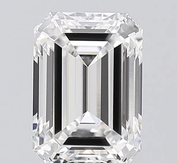 2.53ct Emerald Lab Grown Diamond (Colour F, Clarity VVS2, IGI Certified)