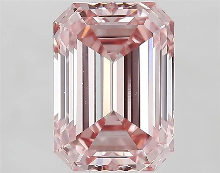 2.53ct Emerald Lab Grown Diamond (Colour Fancy Intense Pink, Clarity VVS2, IGI Certified)